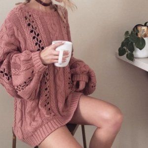 For Love and Lemons Knitz Wythe sweater
